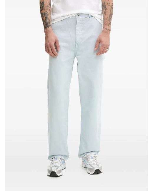 Vaqueros con bolsillos utility HUGO de hombre de color Blue