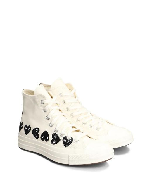 COMME DES GARÇONS PLAY White Chuck 70 Sneakers