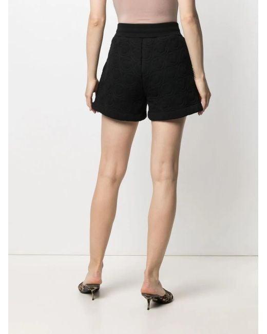Moschino Black X Smiley Fleece Shorts