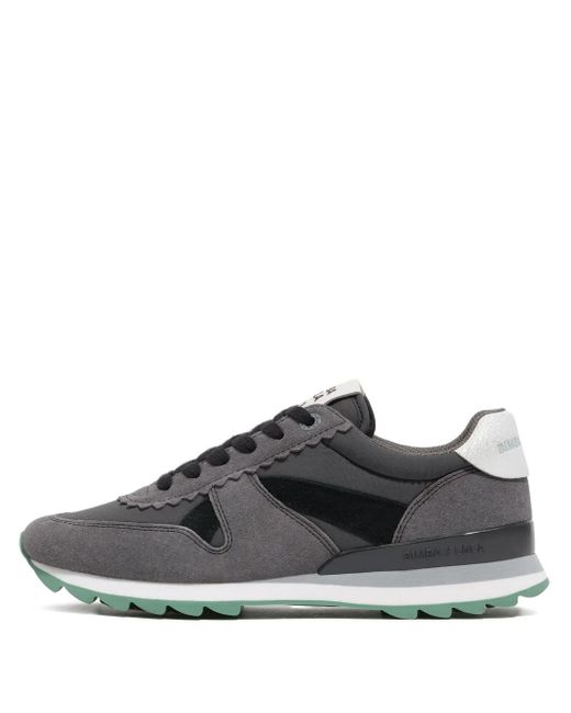 Bimba Y Lola Black Scalloped Panel Sneakers