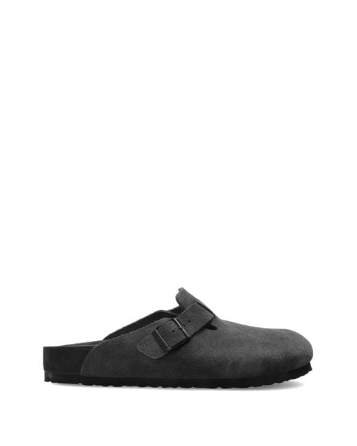 Birkenstock Black Mules Boston À Boucle for men