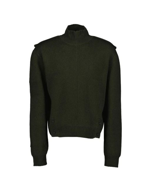 A_COLD_WALL* Black Utility Mock-Neck Cardigan for men