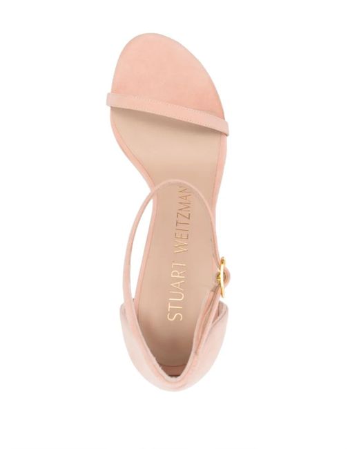 Stuart Weitzman Pink Nudistsong Sandals