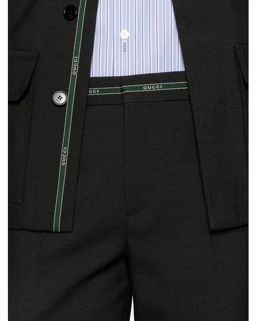 Gucci Black Trousers for men