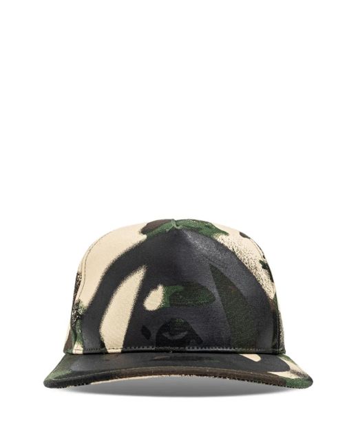 A Bathing Ape Black Logo Cap for men