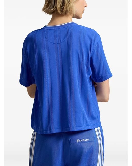 Polo Ralph Lauren Blue Us Open Logo-Print T-Shirt