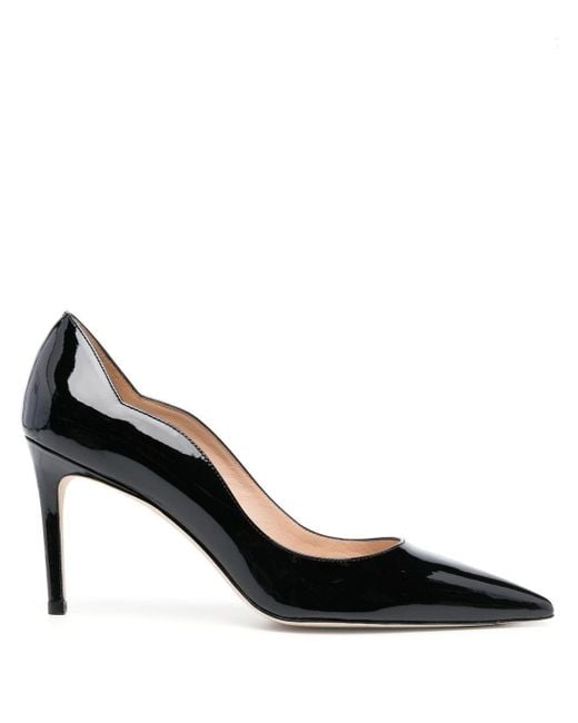 Reflexión tempo presupuesto Zapatos de tacón con puntera en punta de Stuart Weitzman de color Negro |  Lyst