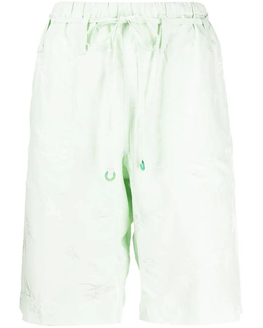 Alexander Wang White Drawstring Pyjama Shorts