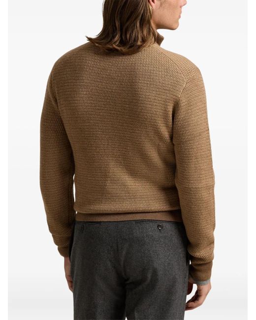 Polo Ralph Lauren Brown Wool Jumper for men
