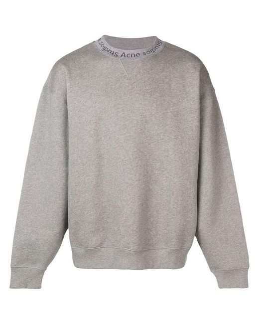 Acne 'Flogho' Sweatshirt in Gray für Herren