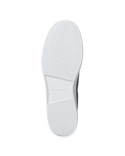 Michael Kors Black Reign Signature Logo Sneakers for men