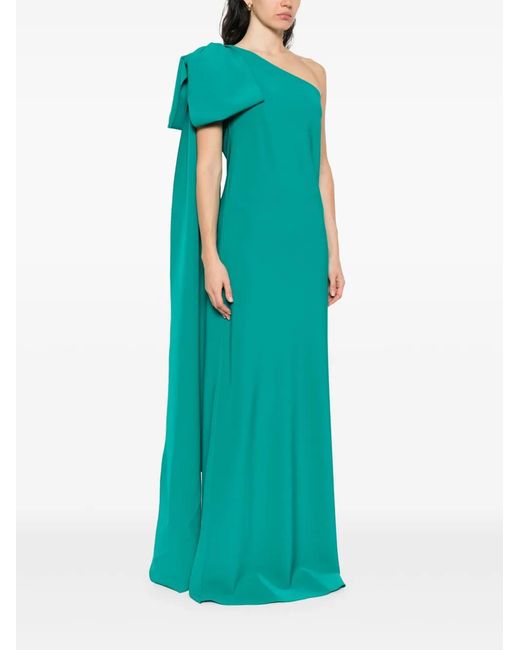 Atu Body Couture One-Shoulder Maxi Dress in Green | Lyst