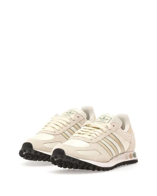 Adidas White La Sneakers