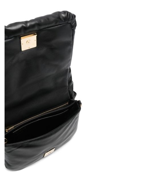 Loewe Black Goya Leather Crossbody Bag