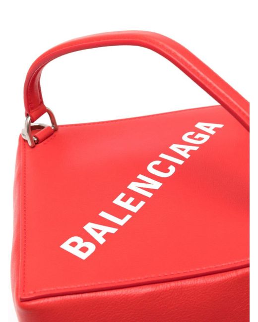 Balenciaga Red Kleine 4x4 Handtasche