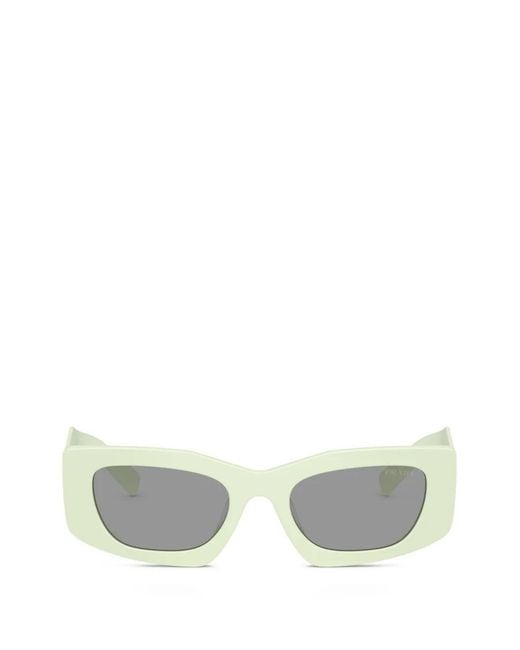 Prada Green Symbole Sunglasses