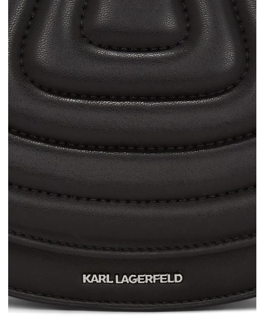 Bandolera K/Wellen Karl Lagerfeld de color Black