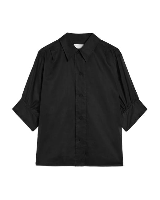 Jil Sander コットン シャツ Black