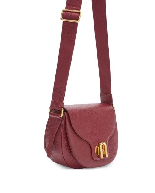 Sac À Bandoulière Lotus À Rabat Furla en coloris Purple