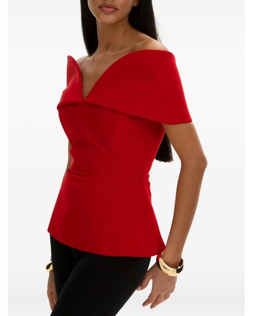 MOOS STUDIO Red Sleeveless Top