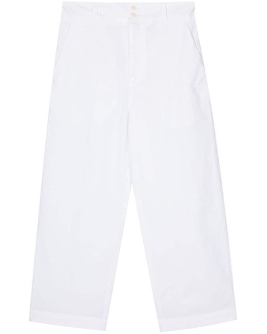 Pantalones Paola rectos Barena de color White