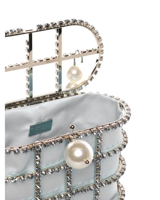 Mini Sac À Ornements En Cristal Rosantica en coloris White