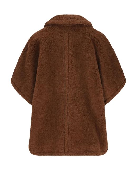 Max Mara Brown Buttoned Pocket Jacket