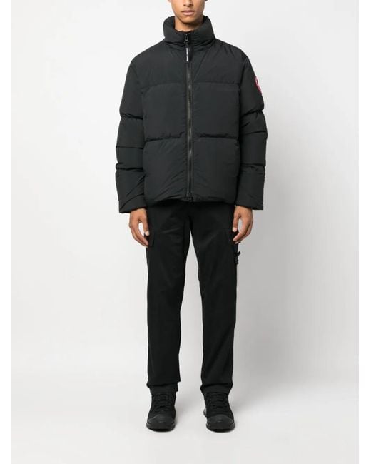 Canada Goose Black Lawrence Down Puffer Jacket for men