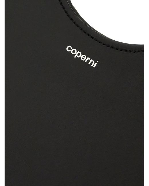 Coperni Black Heart Leather Shoulder Bag