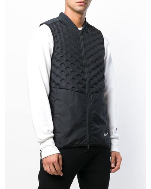Veste de running sans manches AeroLoft pour Homme Nike pour homme en coloris Noir Lyst