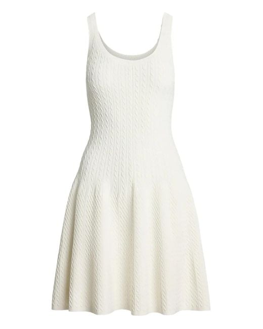 Polo Ralph Lauren White Flared Dress