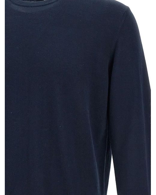 Kangra Blue Crew-Neck Sweater for men