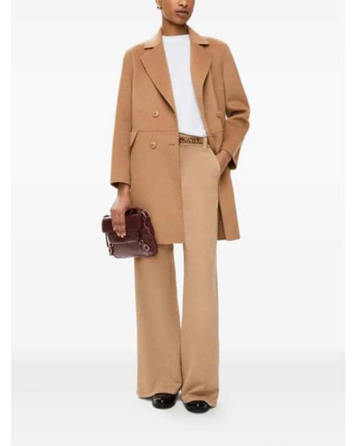 iBlues Natural Idrante Double-Breasted Coat