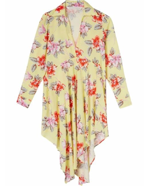 Palm Angels Metallic Printed Dress