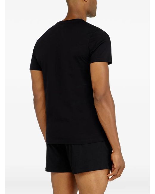 DIESEL Black Short-Sleeve T-Shirts (Set Of Three) for men