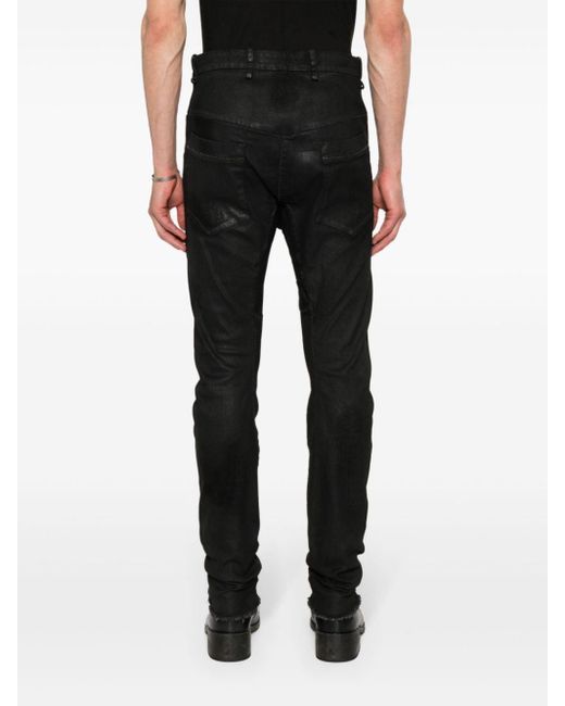 Jeans slim di Masnada in Black da Uomo