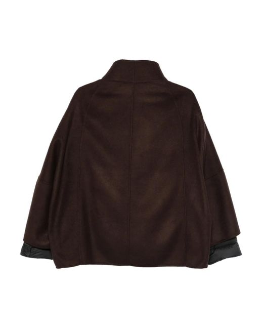 Moorer Brown Double Cashmere Jacket