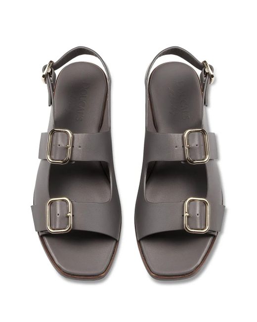 Doucal's バックル サンダル Gray