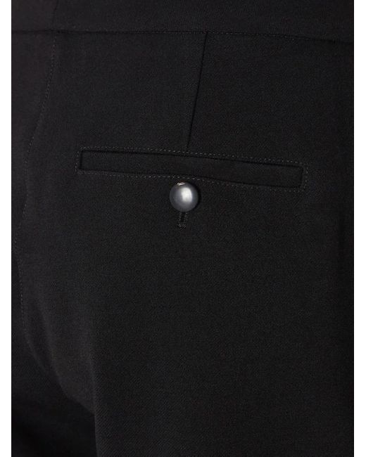 Ferragamo Black Slim-Fit Tailored Trousers