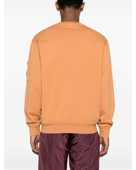 C P Company Sweater Met Lens-detail in het Orange voor heren