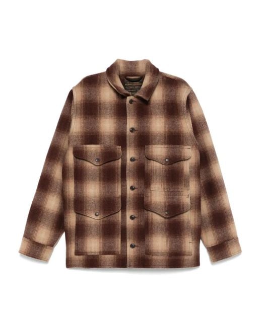 メンズ Filson Mackinaw Cruiser ジャケット Brown