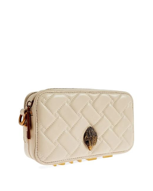 Kurt Geiger Natural Quilted Mini Bag