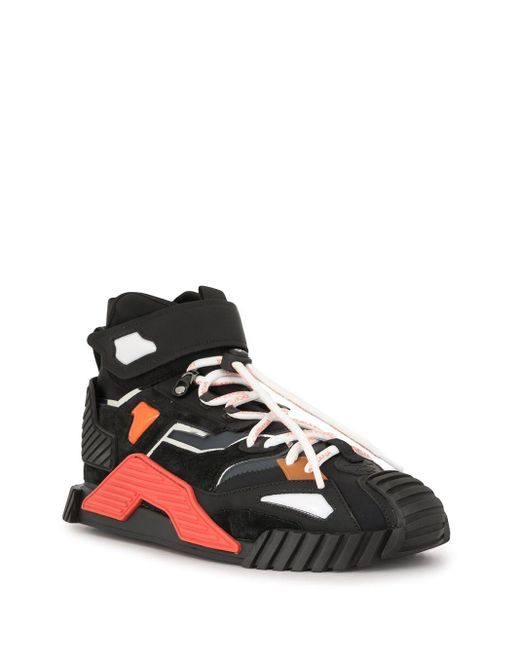 dolce and gabbana ns1 high top sneakers