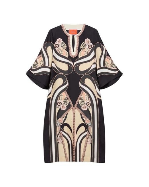 LaDoubleJ White Ambrosia-Print Dress