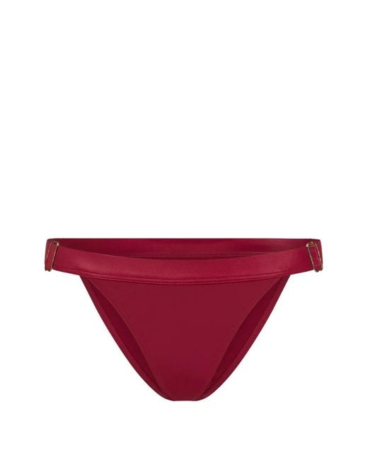 Marlies Dekkers Red Cache Coeur Tanga Briefs