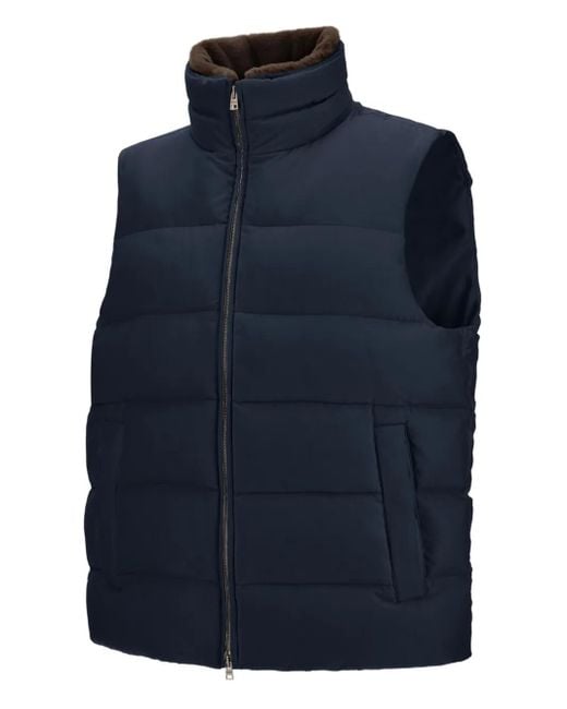 Herno Gesteppte Weste in Blue für Herren