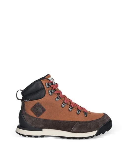 The North Face Brown Back-To-Berkeley Iv Eyelet Lace Up Boots for men
