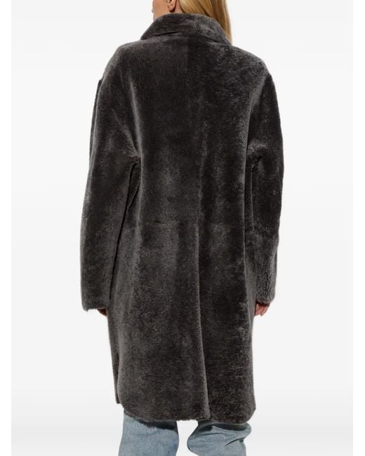 Arma Black Reversible Coat
