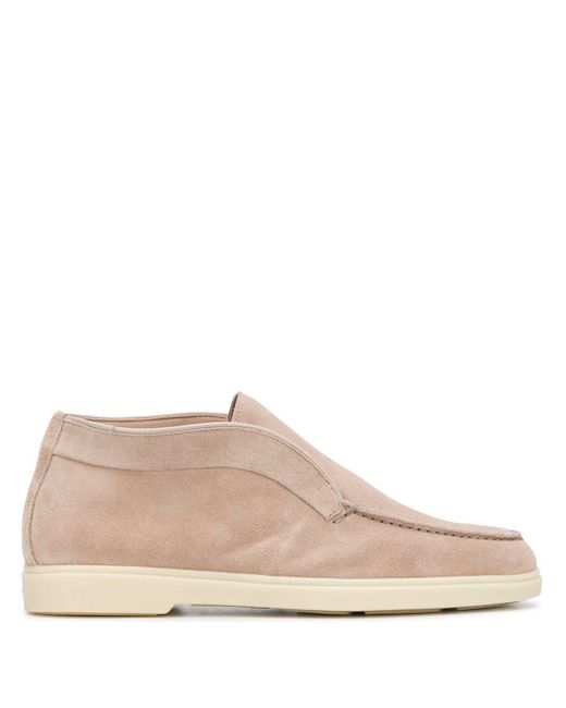 suede fur lined ankle boots
