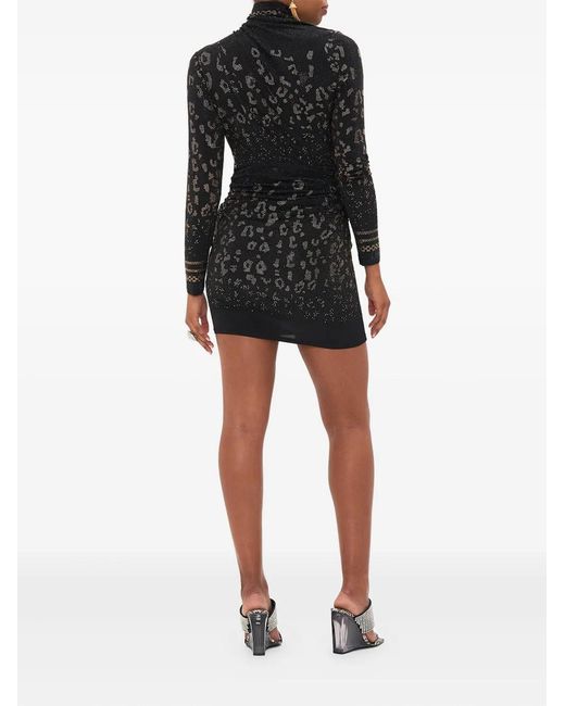 Camilla Black Mosaic Muse Midi Dress